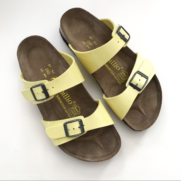 yellow plastic birks